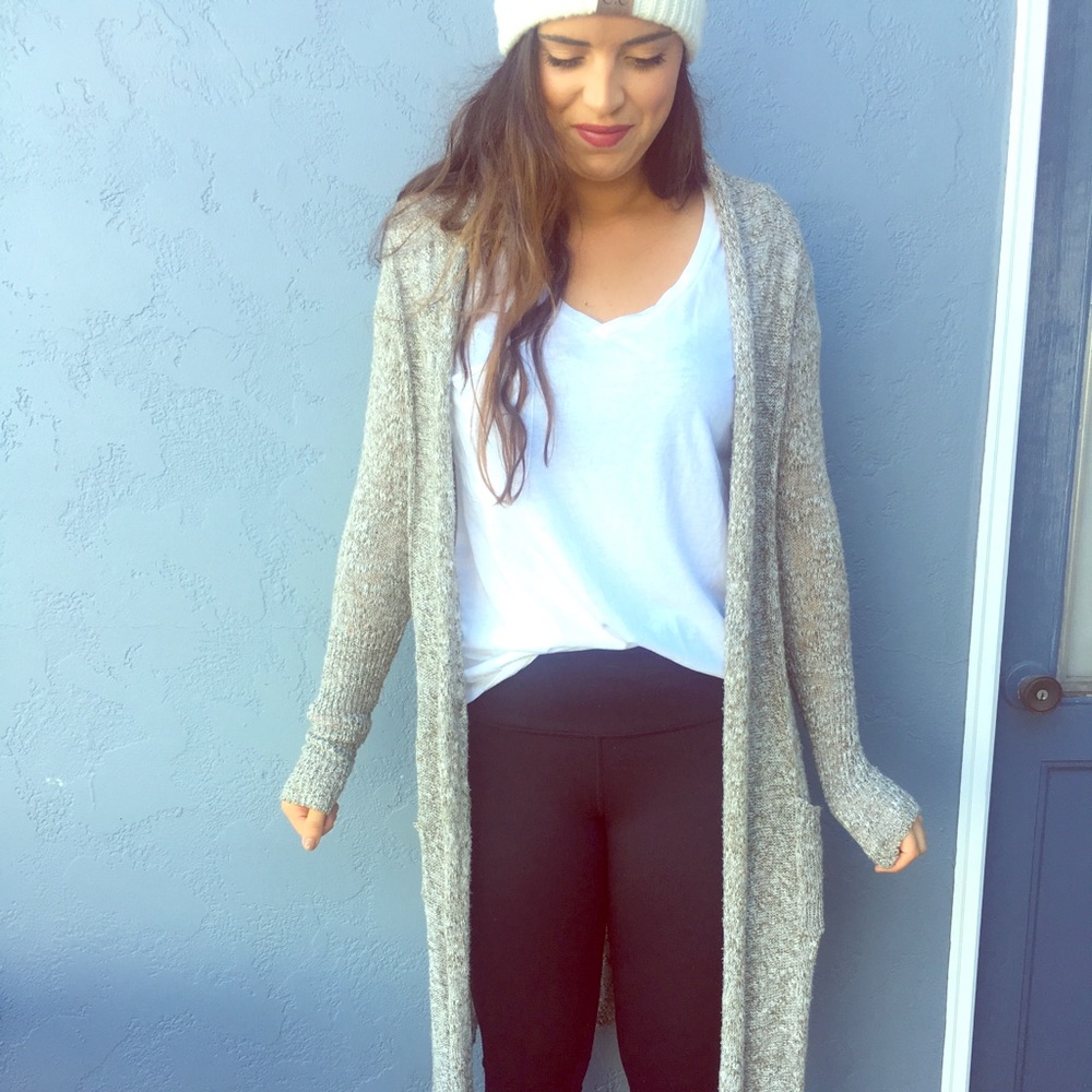 Women’s duster cardi